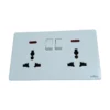 SOCKET DUAL WITH SWITCH. Socket Dual Switch.
